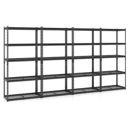 5 Tier Heavy Duty Rack with Adjustable Shelves