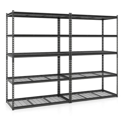 5-Tier Metal Shelving Unit with 2000 lbs Capacity