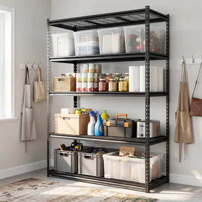 5-Tier Metal Shelving Unit with 2000 lbs Capacity