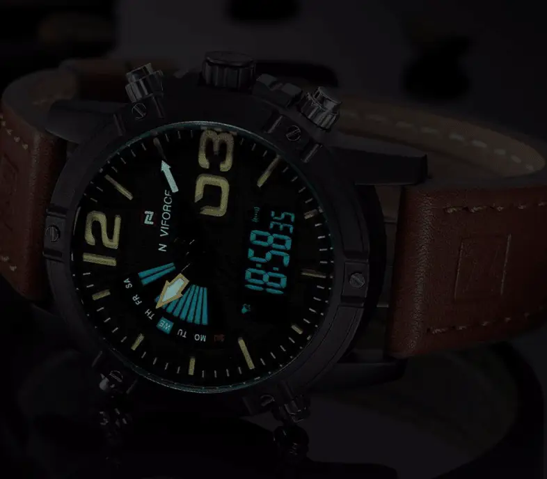 Men's Digital Analog Watch Multifunction