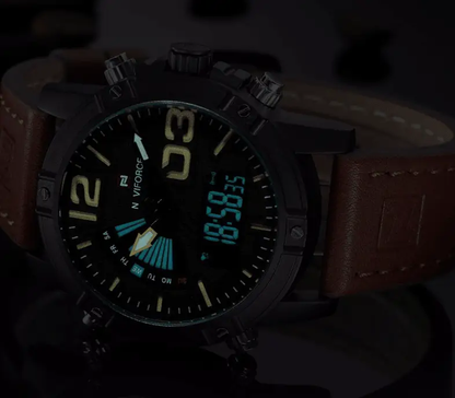 Men's Digital Analog Watch Multifunction