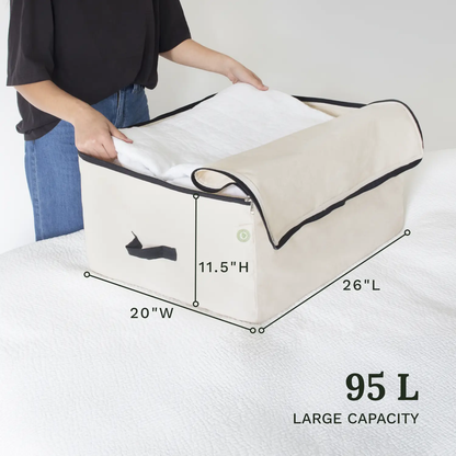Canvas Storage Bags With Handles for Comforters