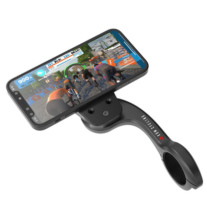 MagSafe Phone Mount for Garmin bike by KOM Cycling, black handlebar clamp with secure phone holder on Tampa Home & Garden Store