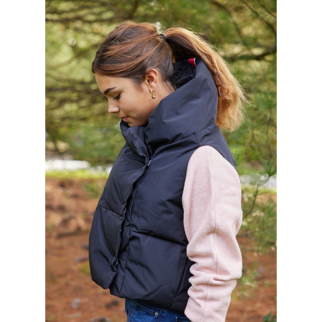 Doudoune sans manches imperméable | Jolie et robuste