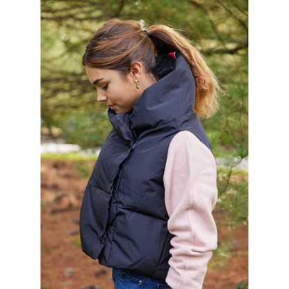 Doudoune sans manches imperméable | Jolie et robuste
