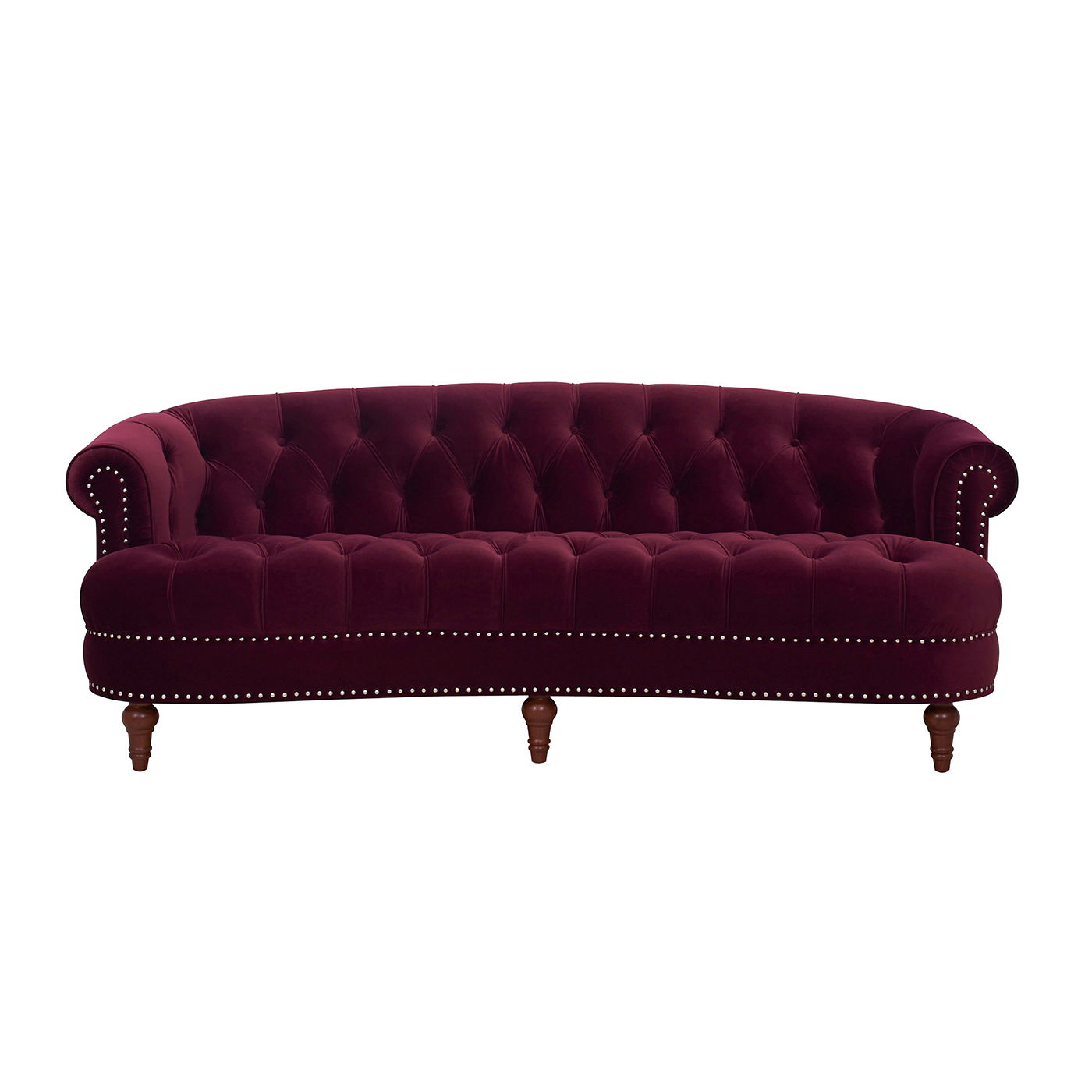 La Rosa Victorian Tufted Chesterfield Sofa