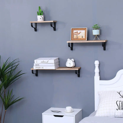 Floating Shelves and Long Wall Shelves Set of 3