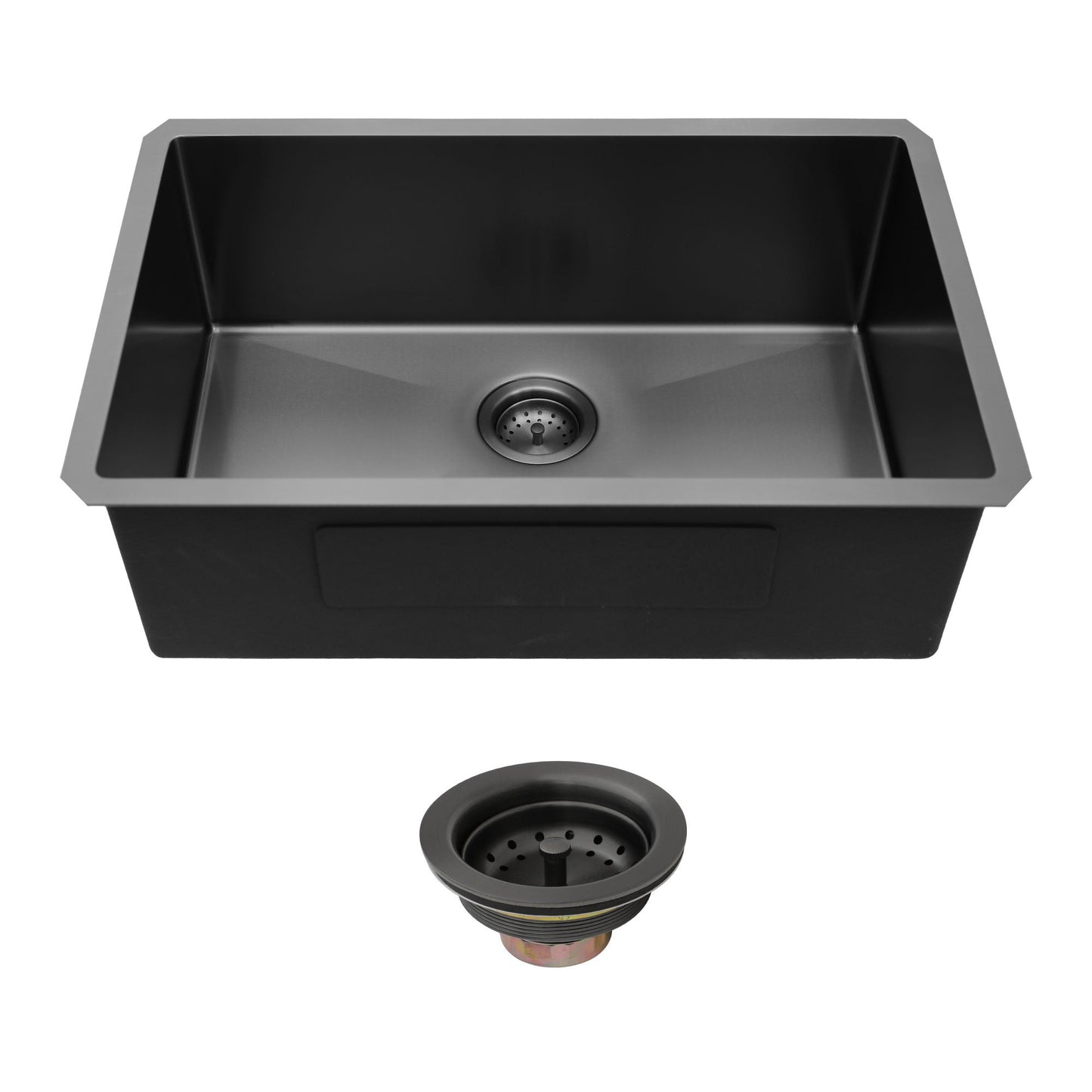 Undermount Single Bowl Kitchen Sink 16 Gauge