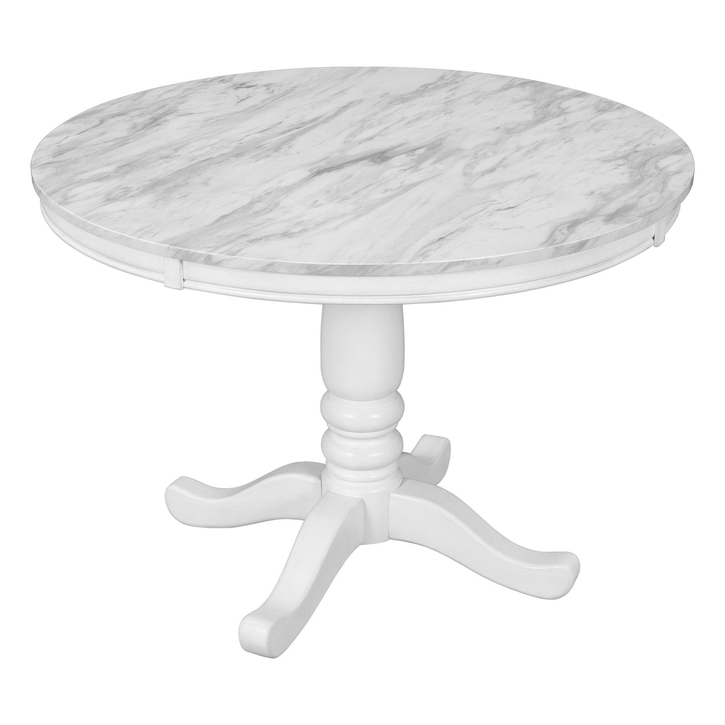Elegant 5 Pieces Dining Table and 4 Chairs Set
