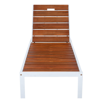 Outdoor Chaise Pool Chair For Reading And Sunbath
