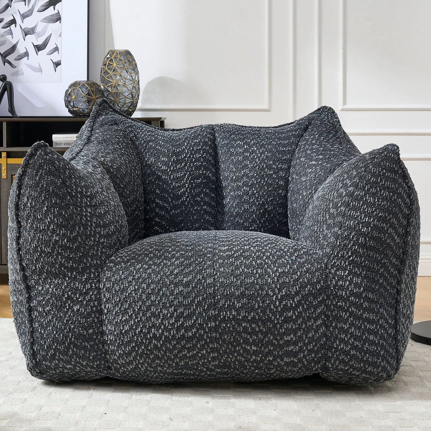 Comfortable Sofa Chairs With Resilient Foam