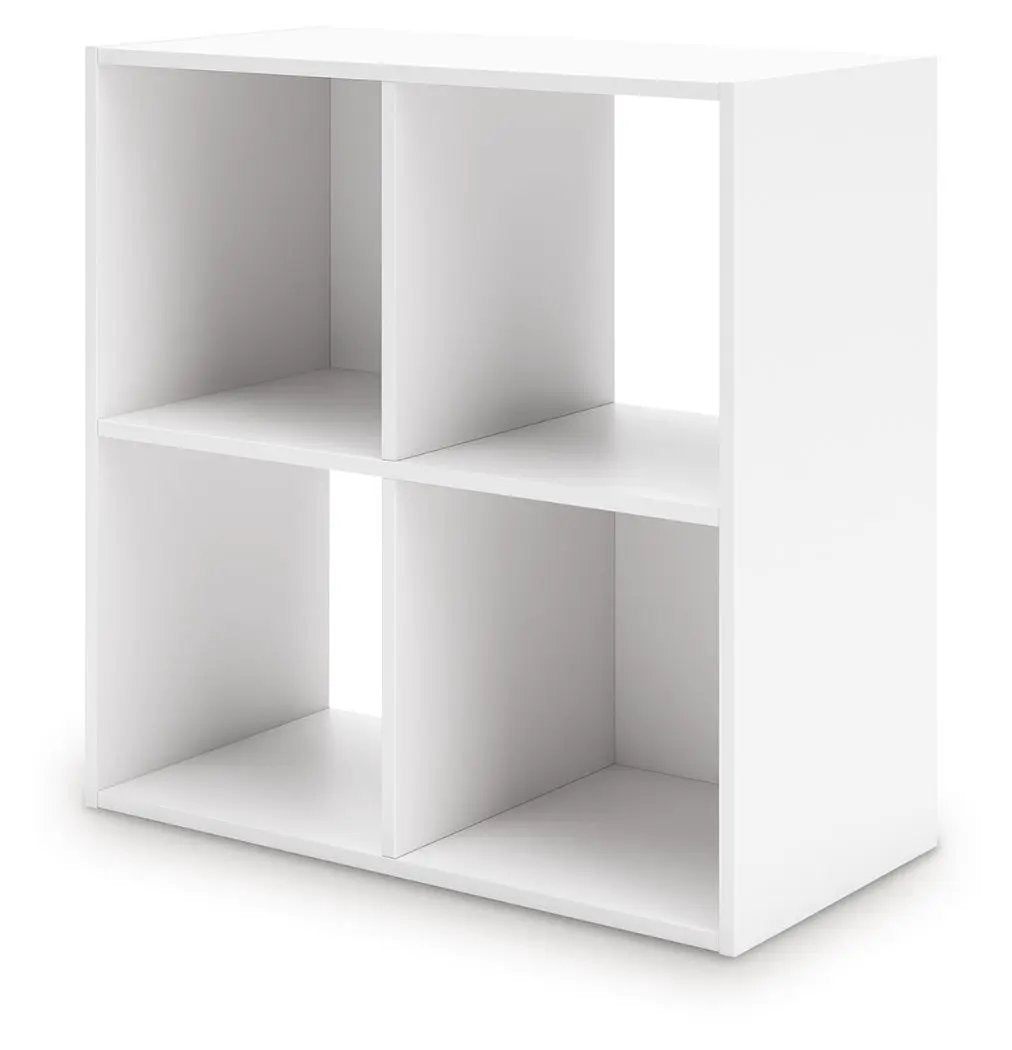 Onita cube organizer white finish with four open cubbies in a 2x2 layout on Tampa Home & Garden Store