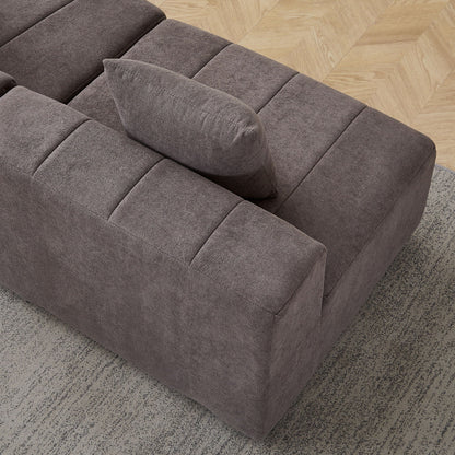 Symmetrical Modular Sofa And Piano Key Design