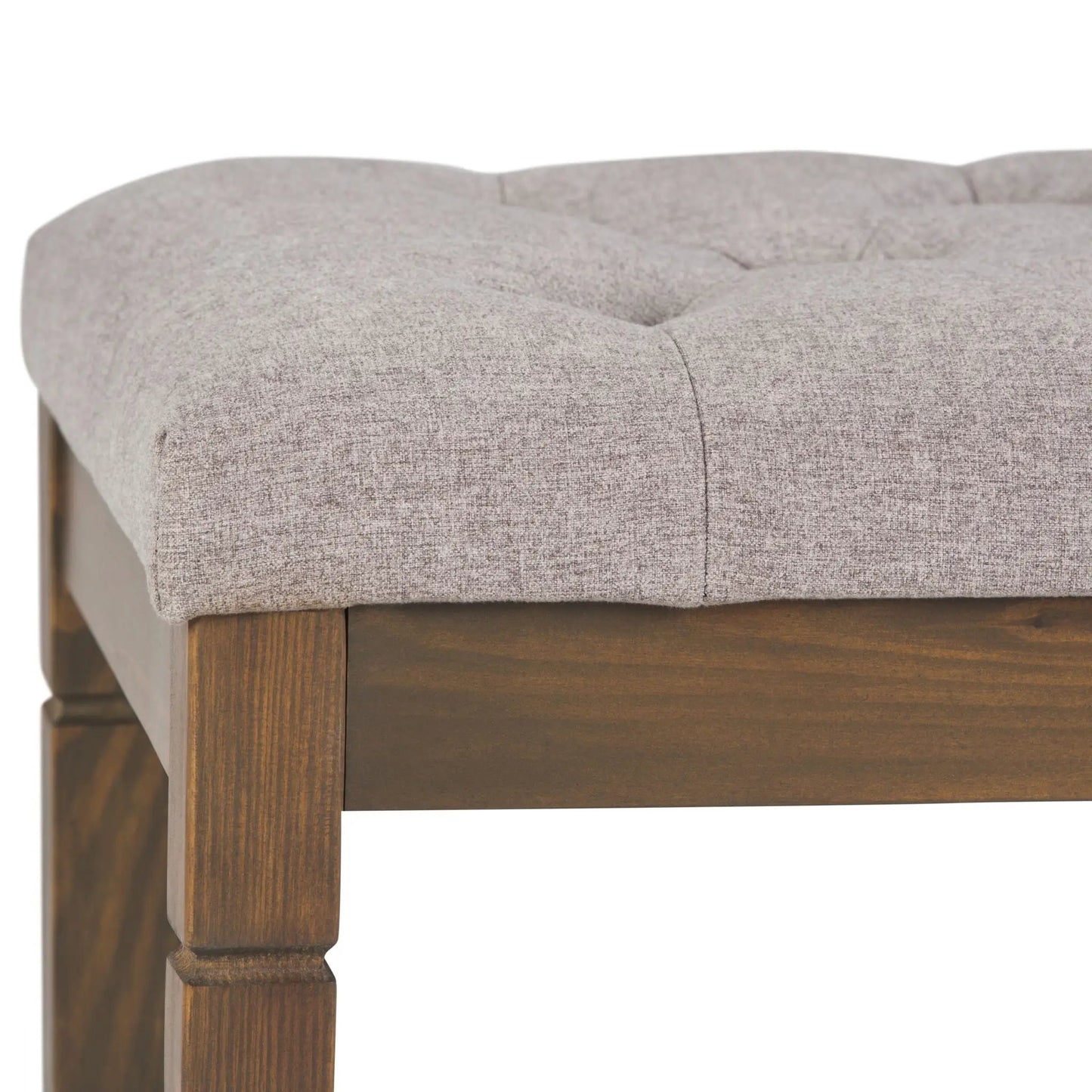 Waverly Upholstered Tufted Ottoman Bench