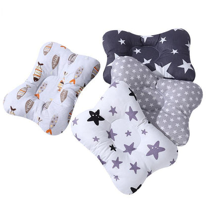 Nursing pillow set Stevvex with star and animal print cushions for baby head shaping on Tampa Home & Garden Store