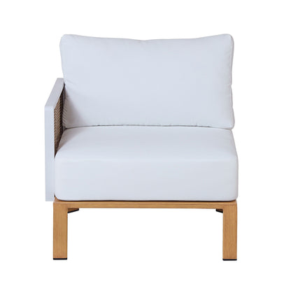 Vine White 4 Piece Outdoor Conversation Set