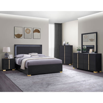 Jeremiah LED Panel Bed and Touch Lighting