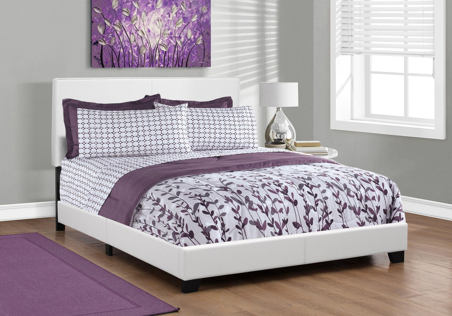 Modern Upholstered And Transitional Bed Frame