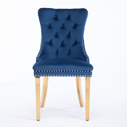 Nikki Modern Tufted Dining Chair Set of 2