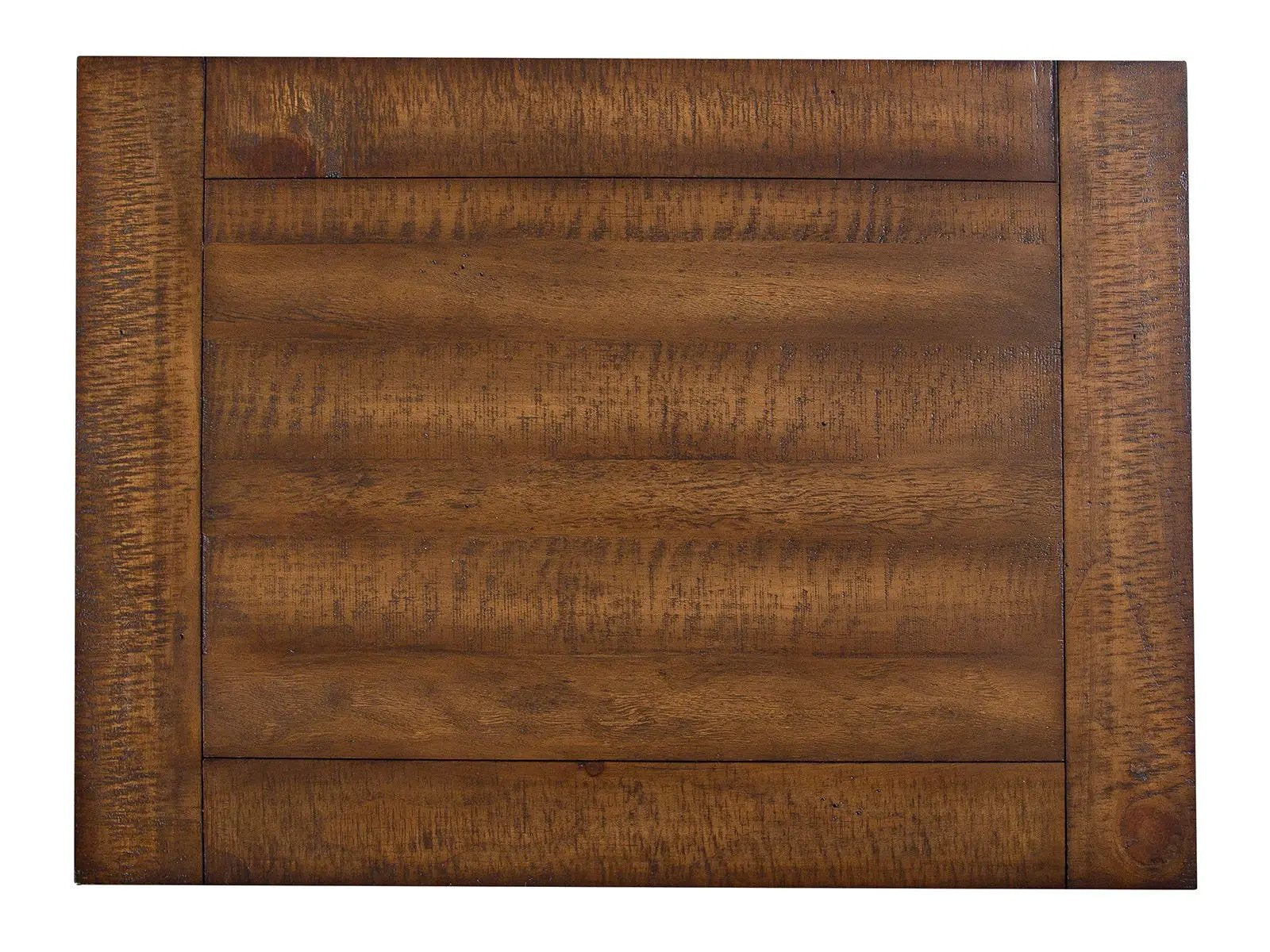 Bay Creek Rectangular Table in brown wood with plank detail Unique Piece Furniture on Tampa Home & Garden Store