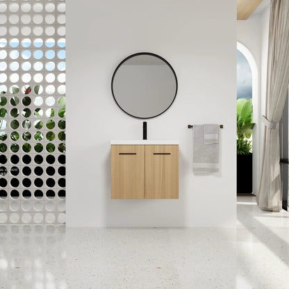 Floating Bathroom Vanity with Sink Wall Mounted