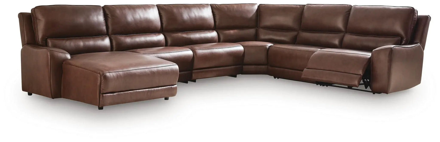 DeepWakes Power Reclining Sectional with Chaise