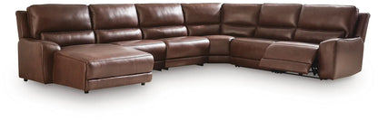 DeepWakes Power Reclining Sectional with Chaise