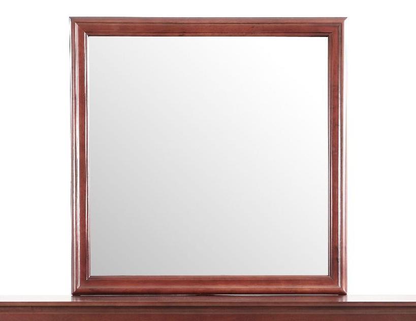 Traditional wall mirror with mahogany wood veneer frame, HouseOfZazla, Wall Mirrors on Tampa Home & Garden Store
