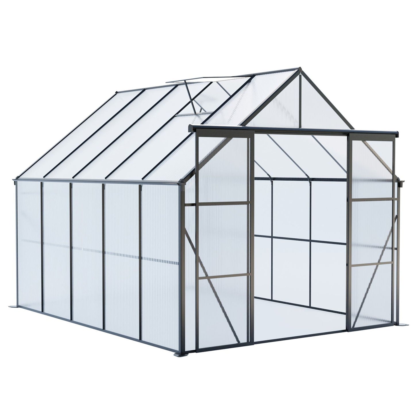 Heavy Duty Double Door Polycarb House and Pegs