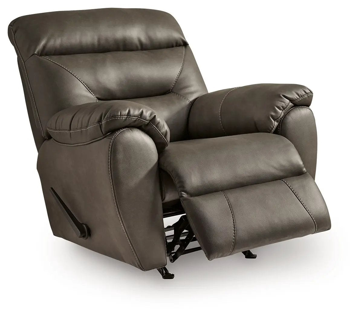Elksworth Rocker Recliner brown leather by Unique Piece Furniture on Tampa Home & Garden Store