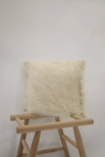 Organic and Handwoven Wool Decorative Pillow