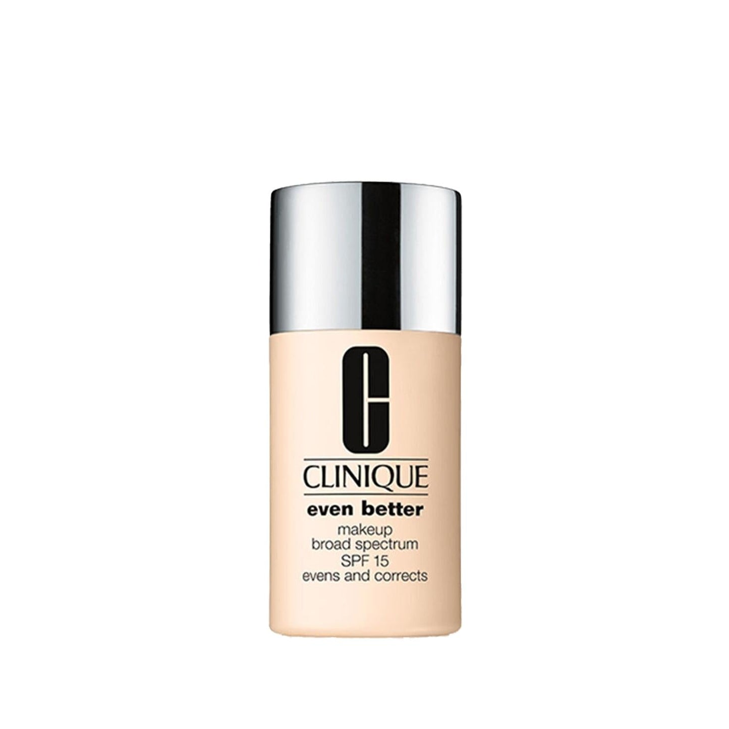 Clinique Even Better Foundation SPF15 Linen bottle with silver cap on Tampa Home & Garden Store