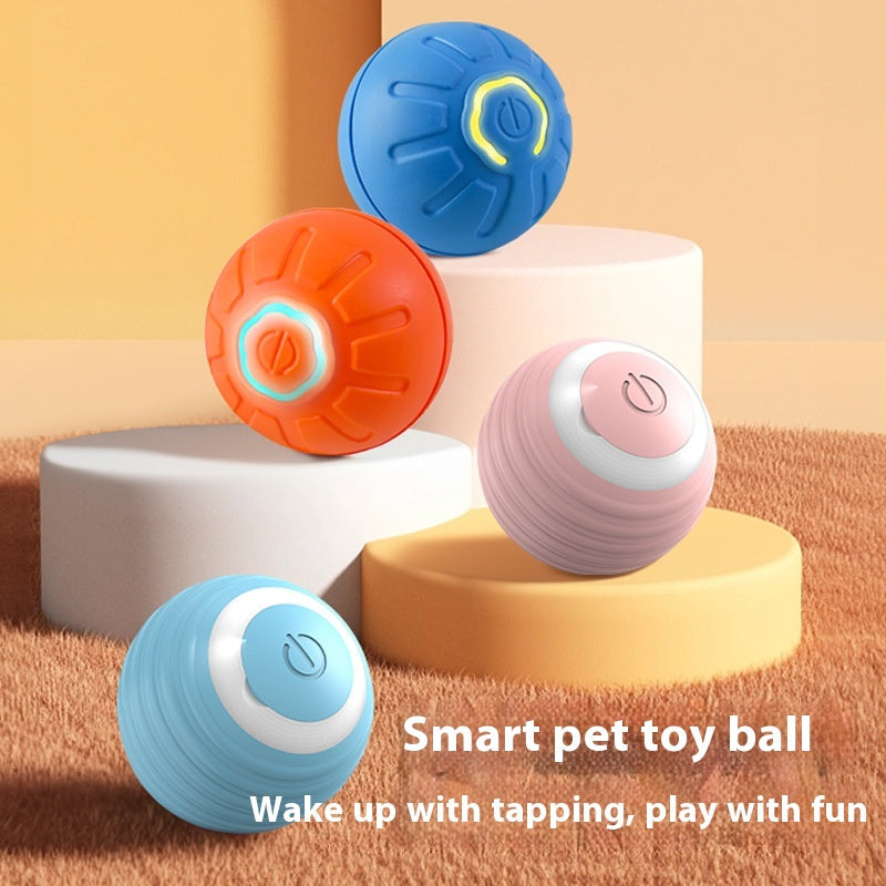 Smart pet toy ball set of four USB interactive moving balls for puppies and cats on Tampa Home & Garden Store