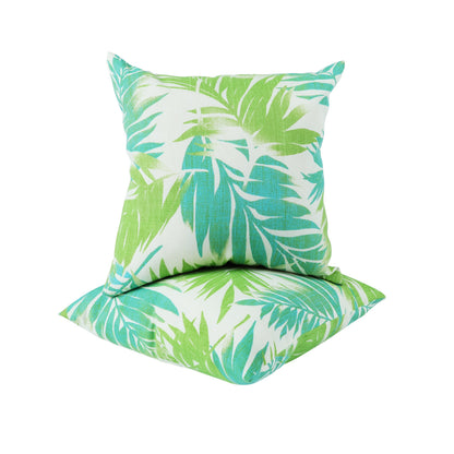 Pack of Two Waterproof Outdoor Throw Pillows