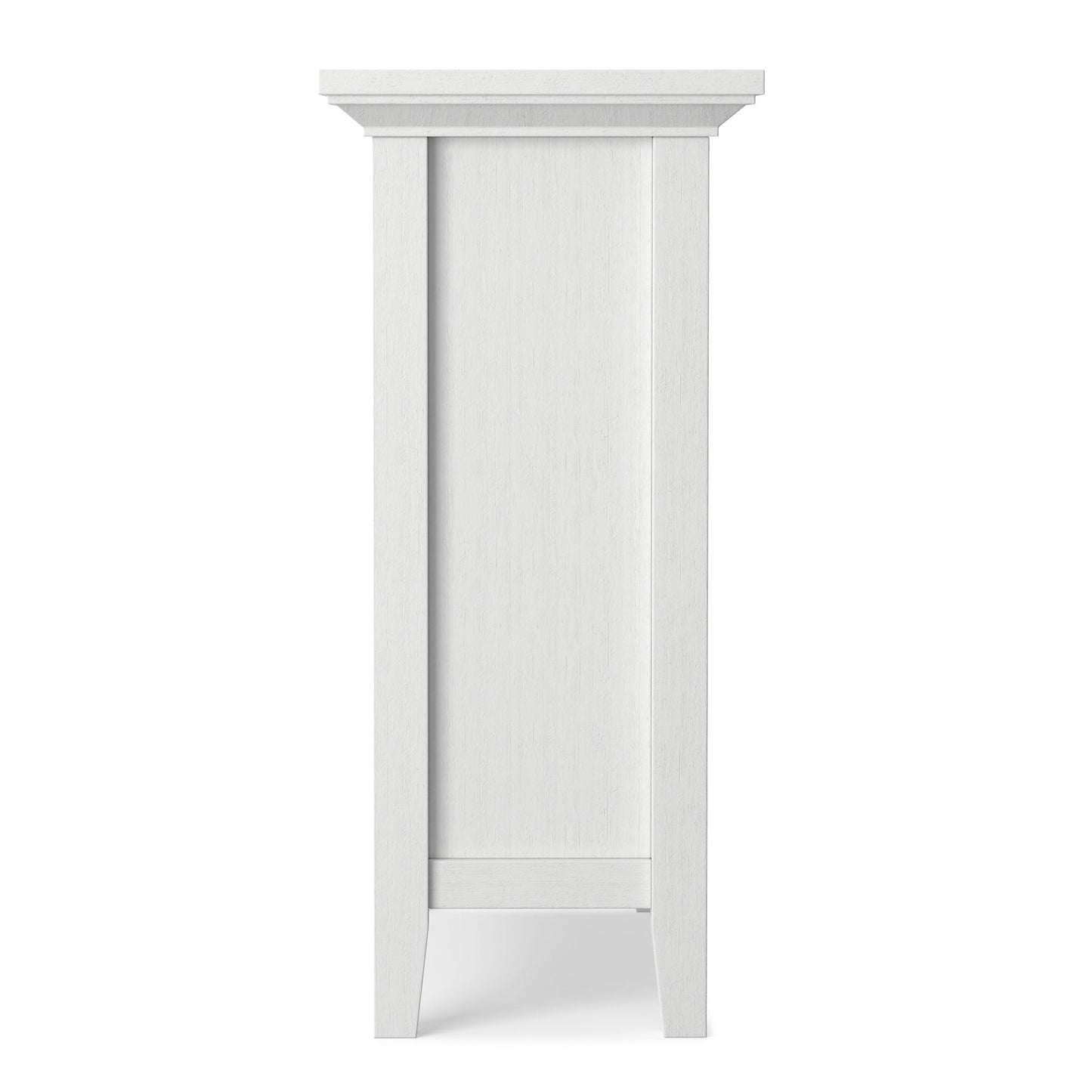 Redmond handcrafted low storage cabinet with whitewashed finish by HouseOfZazla, an accent cabinet on Tampa Home & Garden Store