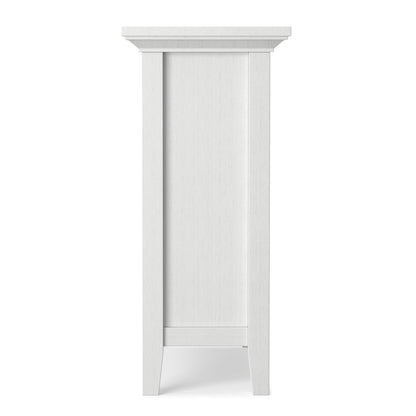 Redmond handcrafted low storage cabinet with whitewashed finish by HouseOfZazla, an accent cabinet on Tampa Home & Garden Store