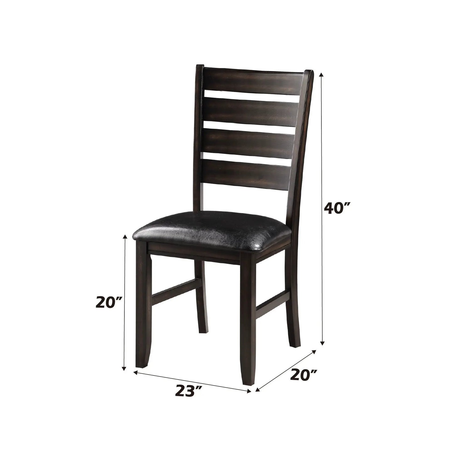 Urbana Side Chair Set of 2 in Modern Aesthetic