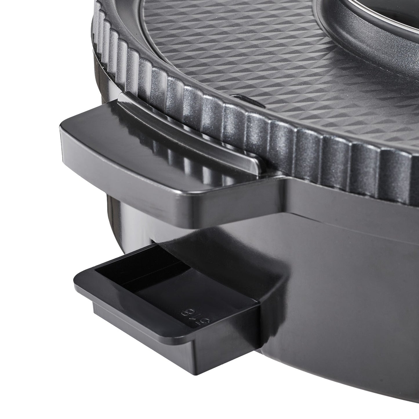 Hot Pot with Grill 1800W 2-in-1 smokeless grill black finish HouseOfZazla on Tampa Home & Garden Store