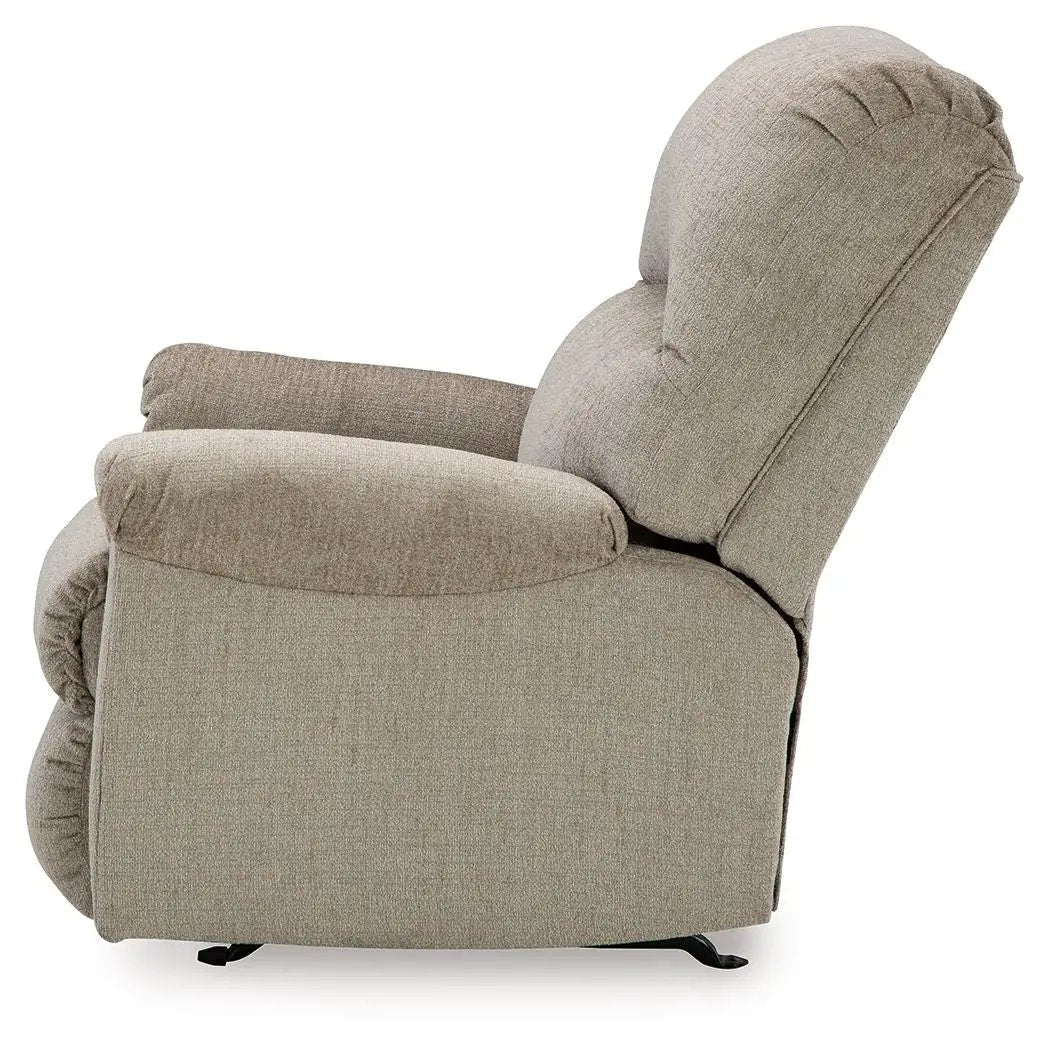 Stonemeade Rocker Recliner beige fabric by Unique Piece Furniture on Tampa Home & Garden Store