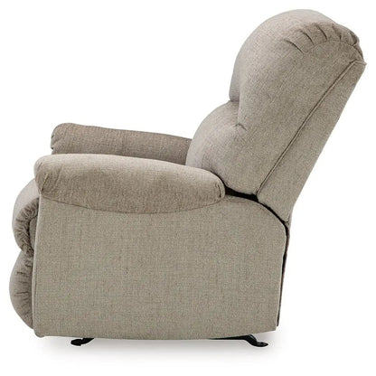 Stonemeade Rocker Recliner beige fabric by Unique Piece Furniture on Tampa Home & Garden Store