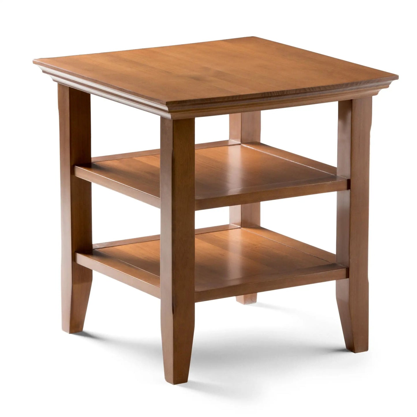 Acadian Handcrafted End Table Solid Wood