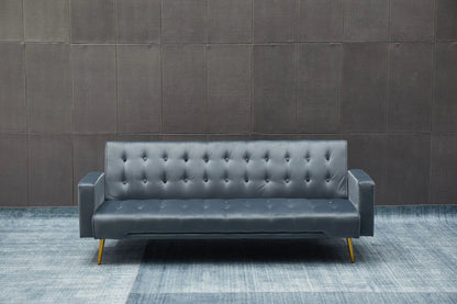 Compact Design Sofa Bed with Premium Fabric