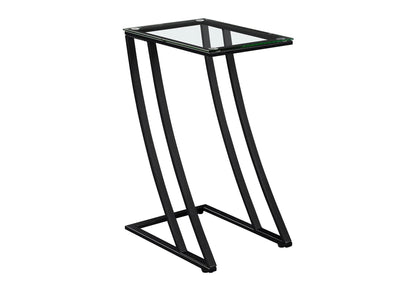 C Shaped Accent Table Sturdy Construction