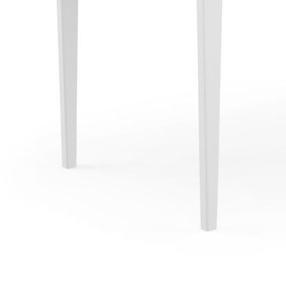 Harper Handcrafted Desk legs in white, tapered Unique Piece Furniture writing desk on Tampa Home & Garden Store