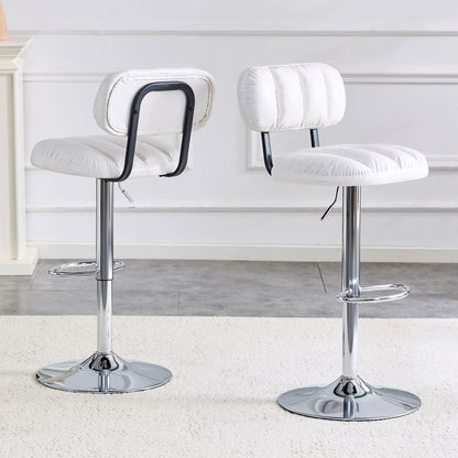 Adjustable Bar Stools With Footrest For Island