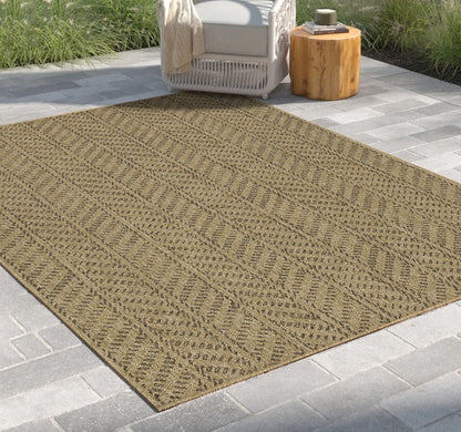 Indoor And Outdoor Area Rug With Contemporary Style