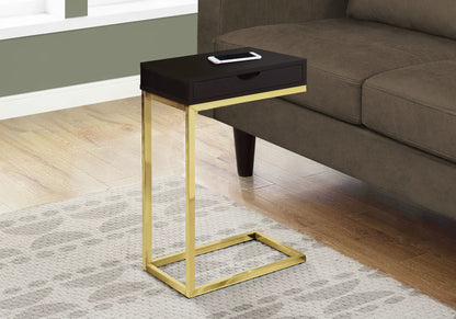 Accent Table C Shaped Contemporary and Modern