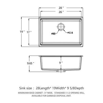 Premium Quartz Composite Workstation Sink