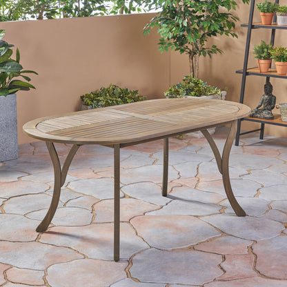Premium Acacia Wood Outdoor Table For The Patio