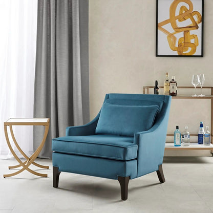 Anna Accent Chair with Modern Design and Jacquard